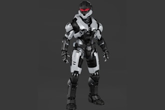 create 3d armor, 3d sword, 3d mask, 3d weapon, spartan armor, knight armor