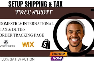 be your shopify expert to setup shopify shipping and tax for your store