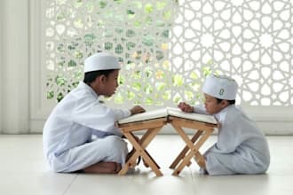 teach quran with kids and women
