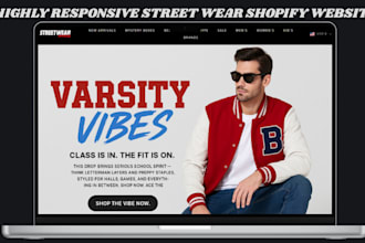 design street wear website street wear shopify clothing website clothing store
