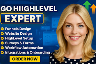 be your gohighlevel expert go high level website and sales funnel automation