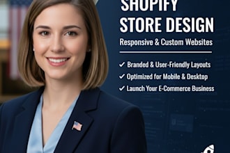 do responsive shopify store design or shopify website design