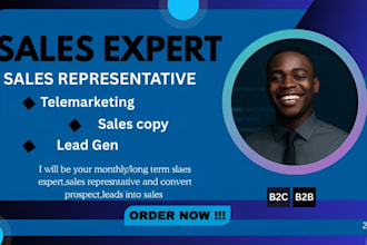 be your sales closer online sales agent sales representative