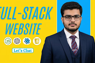 rebuild custom ai website development as full stack front and back end developer