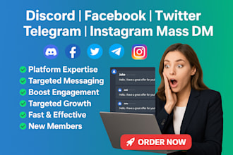 discord mass dm facebook mass dm twitter mass dm telegram dm instagram mass