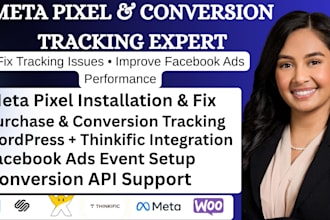 fix wordpress thinkific facebook meta pixel tracking purchase ads integration