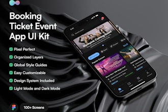 develop ticketing app, event app, figma to bubble, figma to appgyver