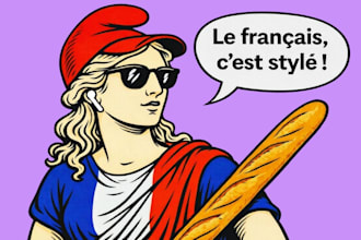 be your native french tutor for conversation and grammar practice