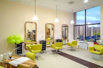 do 3d salon interior design, barber shop, showroom design and retail store