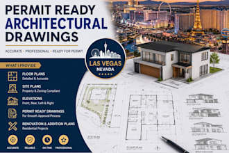 create permit ready architectural drawings for las vegas nevada