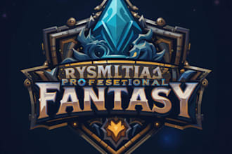 create unique fantasy logo design for your business