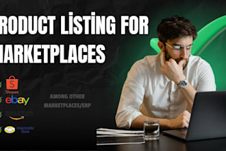 create and optimize product listings for marketplaces and ecommerce