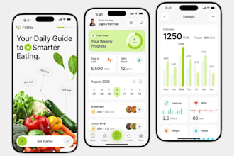 build advanced ai calorie tracking app, nutrition app, calorie counter app