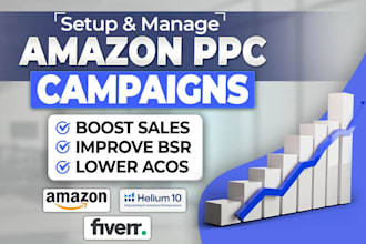 setup and optimize your amazon fba PPC campaigns