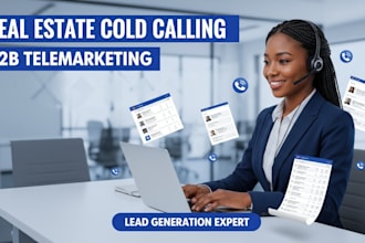 real estate cold calling, janitorial cold calling, b2b cold call, telemarketing