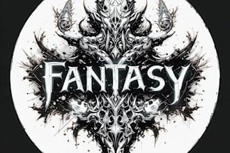 draw dark, gothic, fantasy or horror illustrations