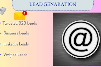 provide targeted b2b lead generation service