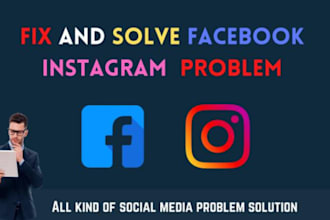 fix and solve facebook bm, ads, page and instagram all problems