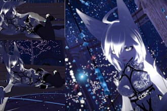 do custom 3d vrchat avatar model pngtuber avatar anime vtuber model