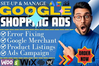 setup and manage google merchant center shopping ads product listing error fix