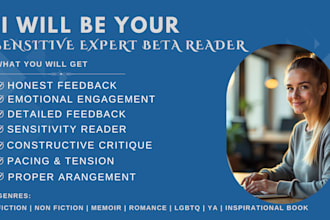 beta read, alpha read, and critique your memoir, romance or lgbtq manuscript