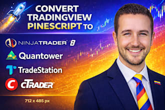 convert tradingview pinescript to ninjatrader 8 quantower, tradestation, ctrader