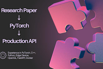 implement ai and ml research papers in pytorch and deploy them into production