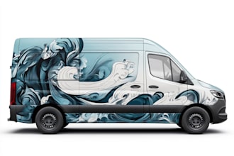 awesome car wrap design and vehicle wrap design