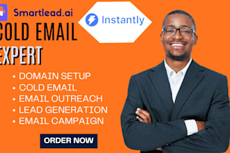 setup cold email outreach instantly ai smartlead ai cold outreach email warmup