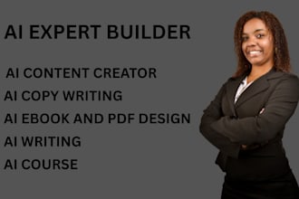 create ai content,copywriting,build ai courses, and design ai pdf ebooks