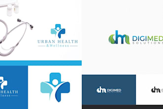 design medical pharmacy health care logo