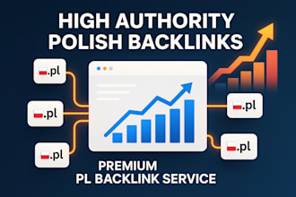 build high authority polish backlinks for SEO from pl domains, dofollow links