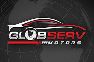 do modern automobile, auto industry and automotive logo design
