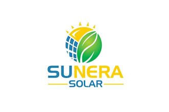design beautiful solar power system logo