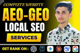 optimize local business for google ai, chatgpt, voice search, aeo and GEO SEO