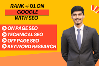 do on page and technical SEO to boost google rankings