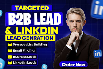 b2b lead generation specialist