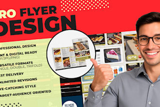 create professional flyers for print and social media