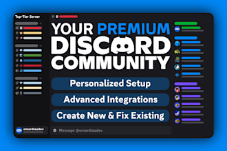 create and optimize your discord server
