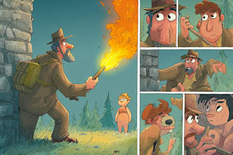 draw comic book illustration graphic novel dark art