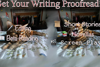beta read and edit your stories