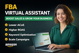 be your amazon fba ads consultant, amazon ppc campaign va