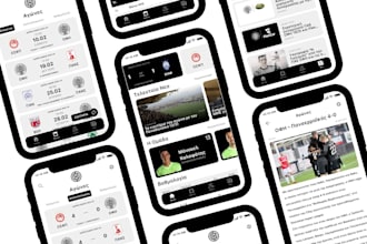 design professional UI UX mobile app mockups