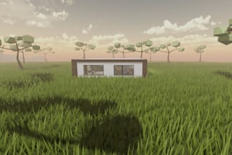create low poly or other 3d models in blender for roblox