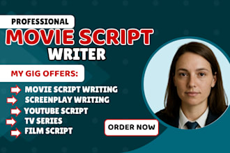 screenplay movie script feature film script screenwriting short film script