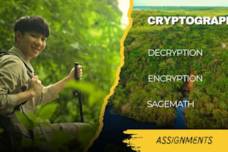 do any cryptography encryption, decryption and network security projects