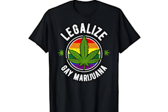 do creative t shirt logo design for cannabis, hemp, marijuana and weed
