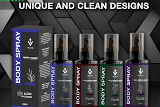 create luxury cosmetic, skin care label and packaging design