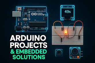 design and program arduino and embedded systems projects