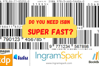 assist you in registering your book with isbn agencies